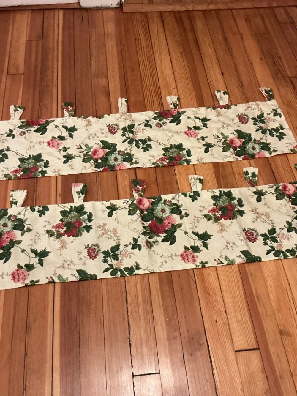 Vintage Waverly Garden Valances